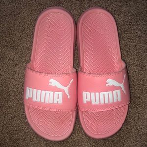Pink Puma slides